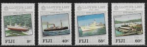 Fiji Scott #'s 509 - 512 MNH