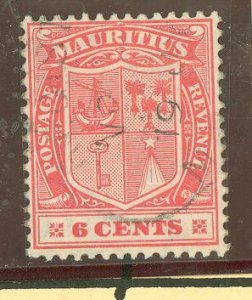 Mauritius #168 Used Single