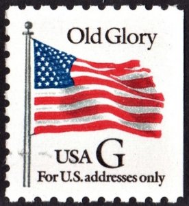 SC#2881 32¢ G Rate Old Glory Booklet Single (1994) MNH