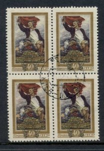 Russia 1956 1905 Revolution 50th Anniv. Blk4 CTO