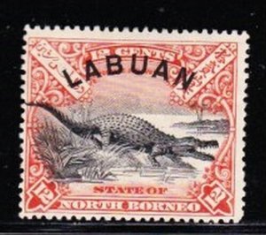 Album Treasures Labuan Scott # 80 12c Saltwater Crocodile MH