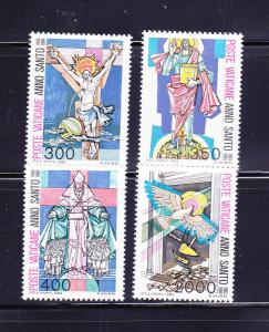 Vatican 721-724 Set MH Redemption (A)