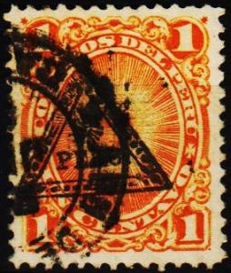 Peru. 1883 1c S.G.206 Fine Used