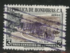 Honduras  Scott C252 Used 1956 stamp