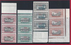 1924 ERITREA, n 71/74 Manzoni 4 values MNH ** - Price for the week not for the b