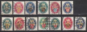 Germany - 1925/1929 Arms stamp lot (932)