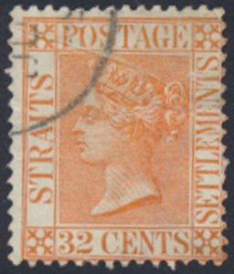 Straits Settlements    SC# 56 spacefiller  see details & scans