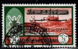 Oman - #131 Nakhal Fort Overprint -  Used