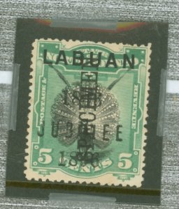 Labuan #69v Unused Single