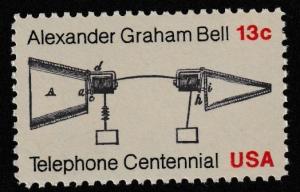 SC# 1683 - (13c) - Telephone Centennial, MNH single