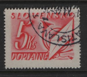 SLOVENIA J37 USED POSTAGE DUE