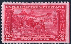 SC#618 2¢ Lexington-Concord Issue (1925) MHR