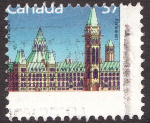 1988 Canada  - #1188  (Error, Freak Oddity) - Perforation Shift - Est $60