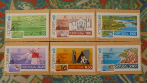 world tourism conference set of 6 maximum card Portugal Azores 1980