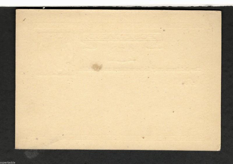 Unused Postal Stationary Post Card Australia  Queen Victoria One Penny