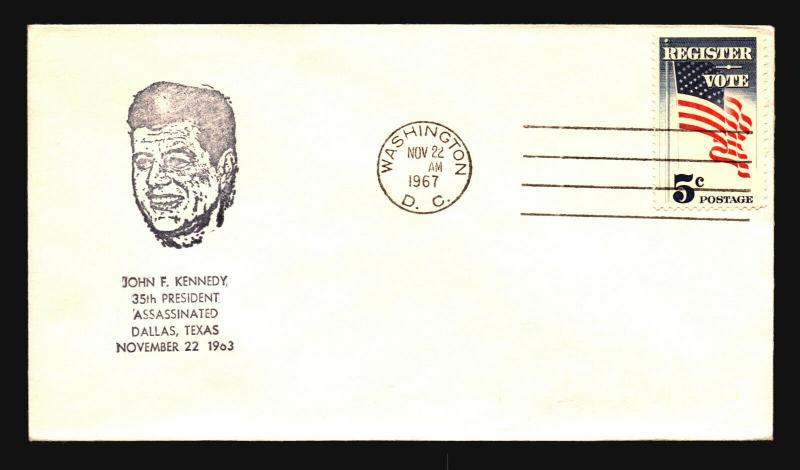 US - 4 Different JFK Cacheted Related Covers (IV) - Z15453