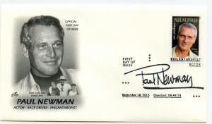 5020 Paul Newman ArtCraft, pictorial cancel, FDC  