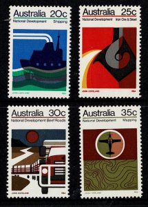 Australia 1973 National Development  Set of 4 MNH