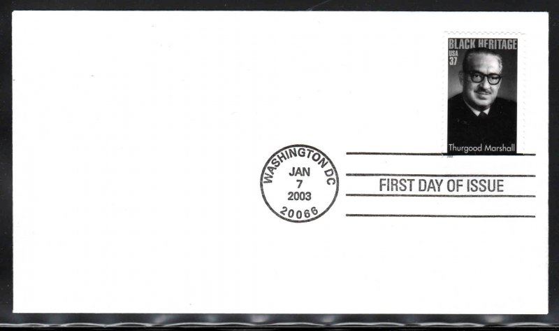 United States # 3746 ~ FDC ~ Thurgood Marshall