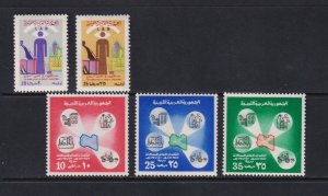 Libya - 2 Mint sets from 1973, cat. $ 42.00