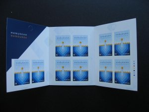 Canada 2017 recalled Hanukkah stamp booklet of 10 MNH Ut 3051a, BK686