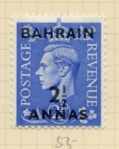 Bahrain GB Stamp Optd 1948-49 Issue Mint Hinged 2.5a. Surcharged NW-179332