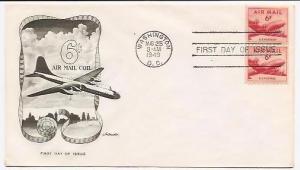 #C41 ADDR ARTMASTER FDC STR2  DC-4 Skymaster