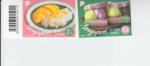 2015 Singapore Desserts (2)  (Scott 1746-47) MNH