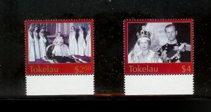 TOKELAU Sc#320-321 Complete Mint Never Hinged Set