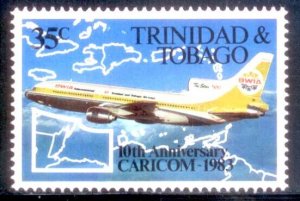 Trinidad & Tobago 1983 SC# 382 Planes MNH-OG E32