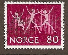 Norway  Scott 592  Used