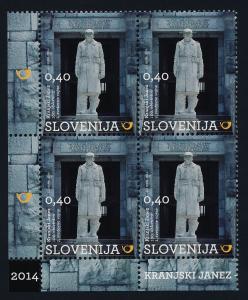Slovenia new issue BL Bloc MNH - 100th Anniversary of the start of WWI, Memorial