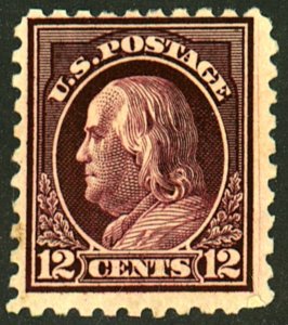 U.S. #474 MINT OG HR