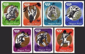 Hungary C329-C336,MNH. Olympics Munich-1972 to Montreal-1976.Medals.Equestrian,