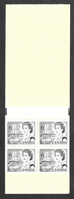 Canada BK65a: 6c (460d) x 4, Queen Elizabeth, VF