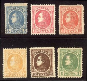 Venezuuela 68-73 MLH F/VF 1880 SCV $302.00