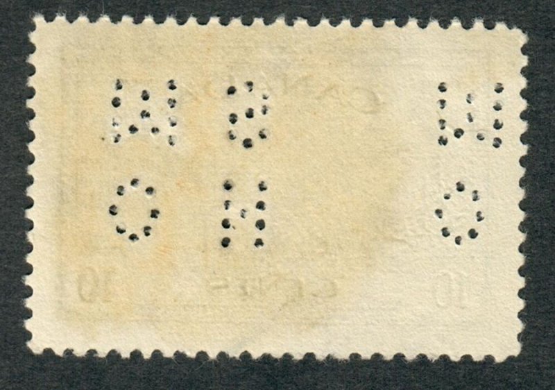 Canada O269 OHMS used perfin single