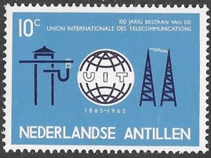 Netherlands Antilles # 291 I.T.U. Anniversary     (1)   Mint NH