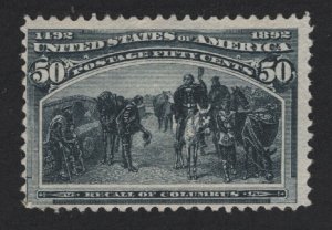 United States MINT Scott Number 240  MNG  F-VF  -  BARNEYS