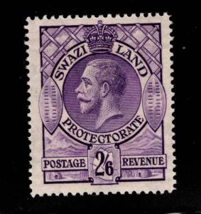 Swaziland  Scott 17 MH* KGV stamp Nice color and centering SG 18