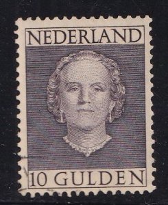 Netherlands #322 used 1949 Juliana 10g