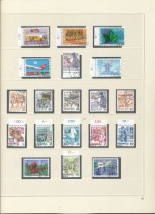 SWITZERLAND 1982/87 Used Incl. Charity (Apx 130+Items) AGA034