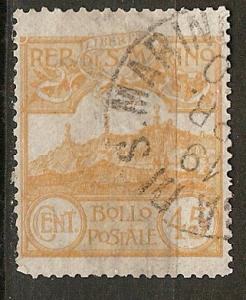 San Marino 62 Mi 41 Used F/VF 1903 SCV $18.00