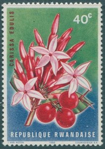 Rwanda 1966 SG151 40c Flower MLH