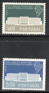 Portugal # 836-7, Mint Never Hinge. CV $ 10.25