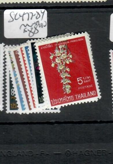 THAILAND   FLOWERS  SET     SC 477-484       MNH     P0704H
