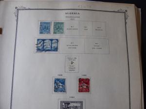 Algeria 1924-1971 Stamp Collection on Scott Specialty Album Pages