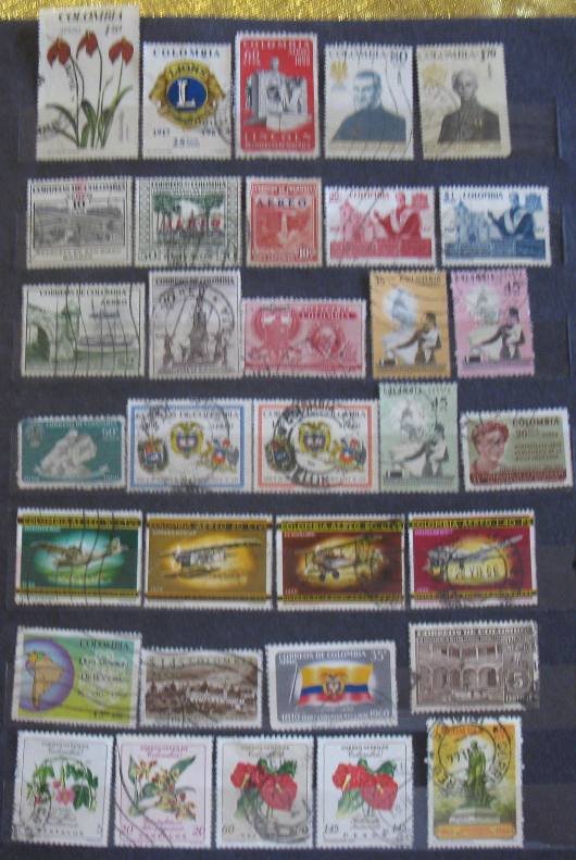 Colombia 33 Different Air Mail