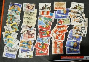 India 7 Photos Huge Lot Of Stamps 1960s'-1990s'. #655