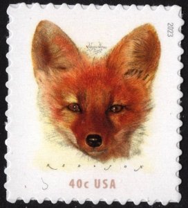 SC#5742 40¢ Red Fox Single (2023) SA